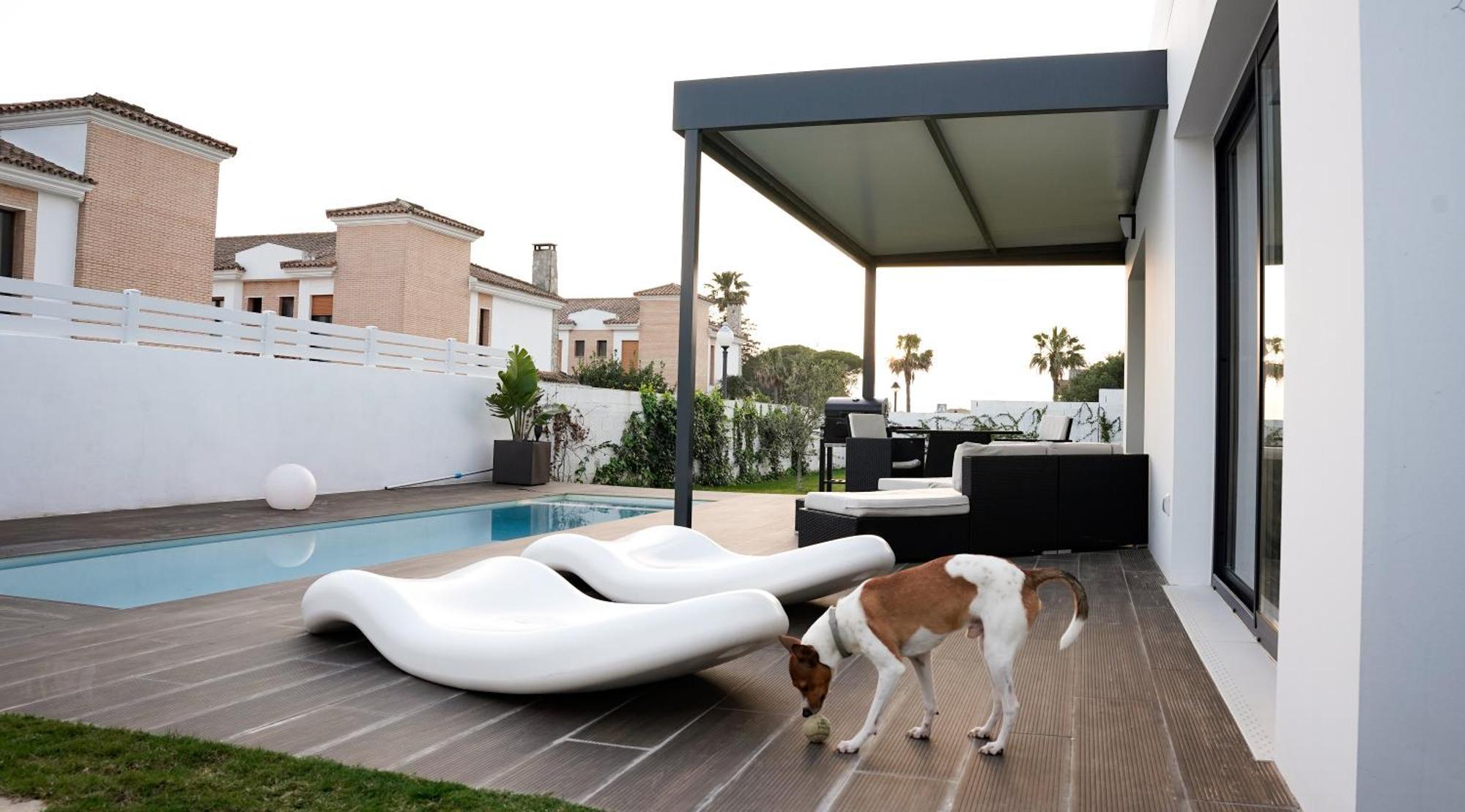 Villa Anyway Conil Un Lujo Frente Al Mar Conil De La Frontera Exterior foto