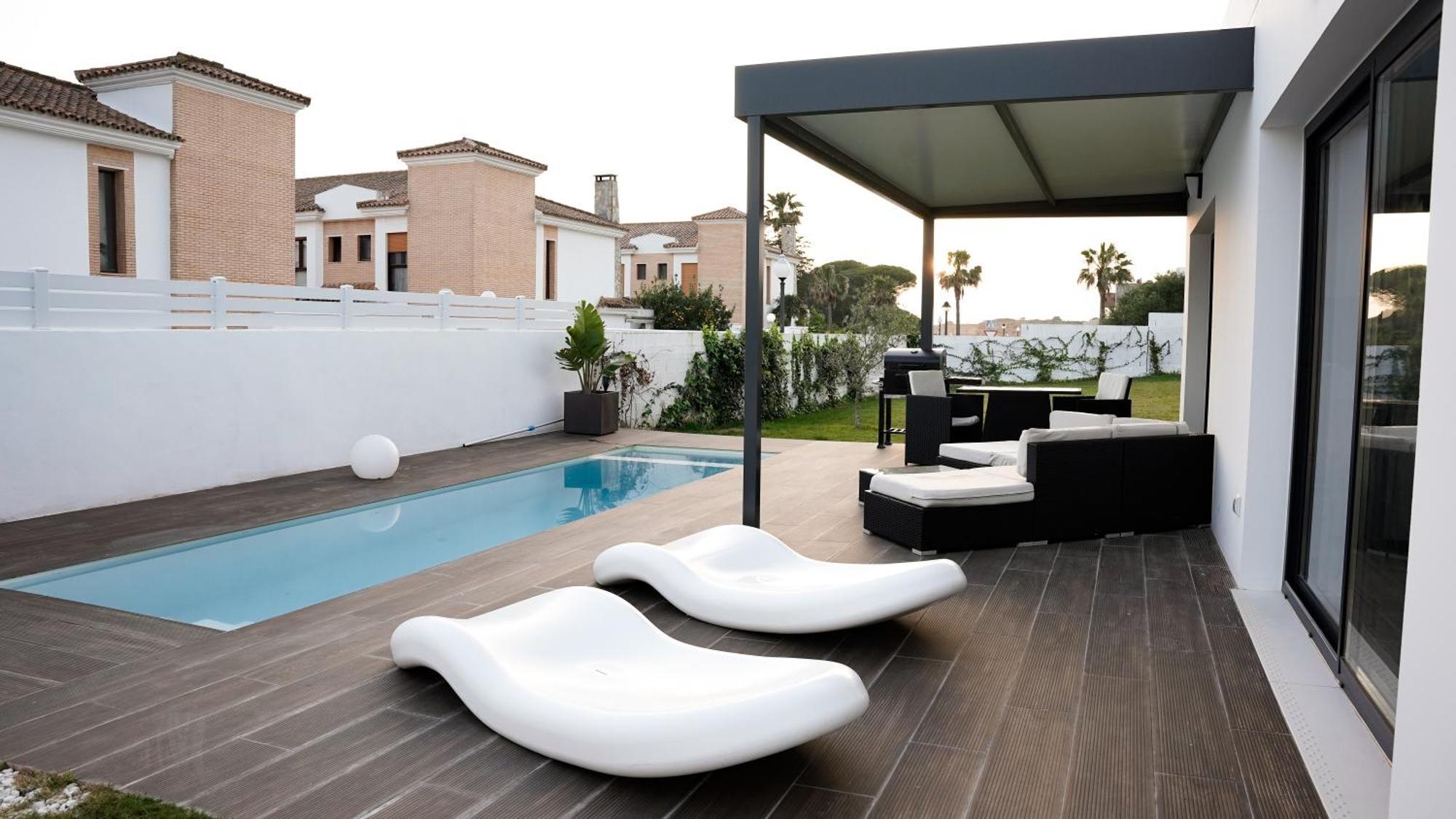 Villa Anyway Conil Un Lujo Frente Al Mar Conil De La Frontera Exterior foto